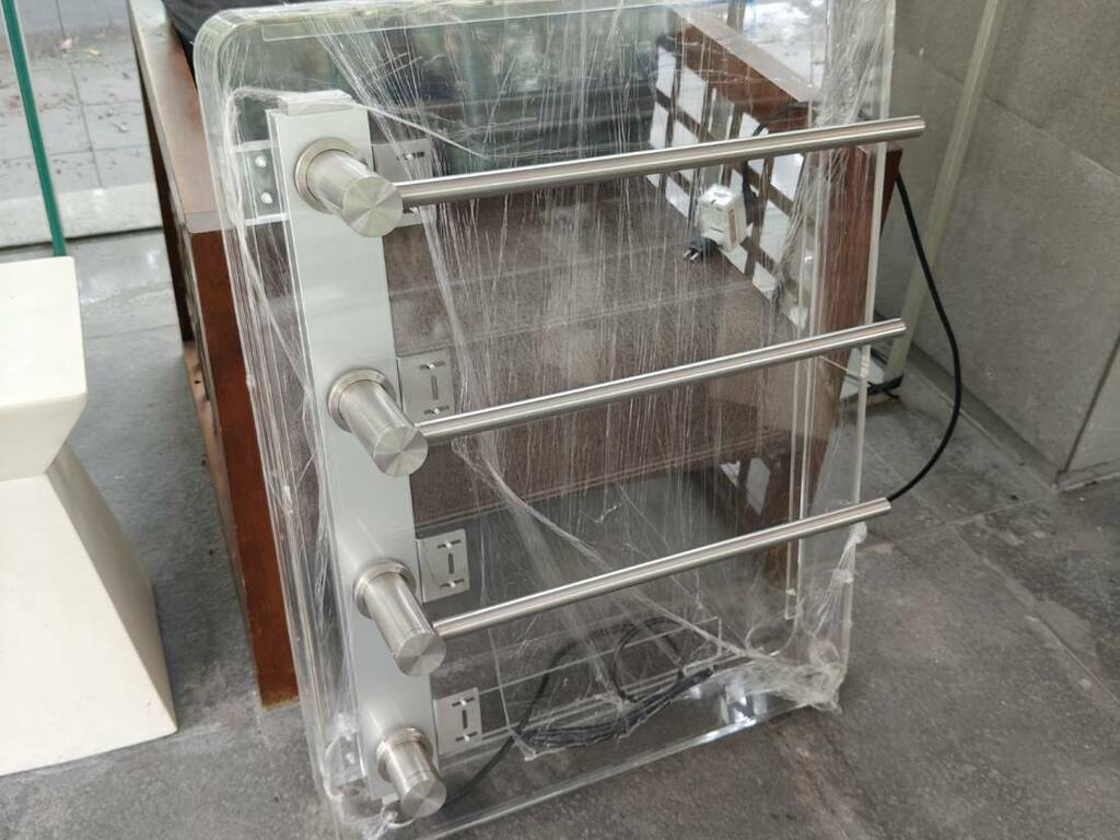 316不銹鋼3桿電熱毛巾桿